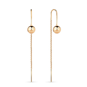 Серьги 002-0760-0000-010 (Au 585)