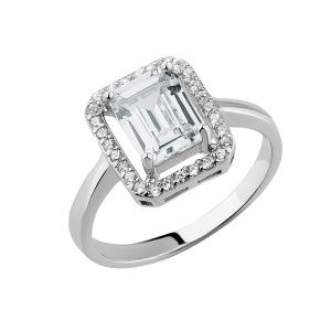 Кольцо B21270-R (Ag 925)