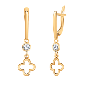 Серьги 21239 (Au 585)