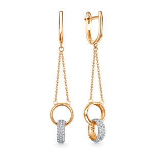 Серьги 21805499 (Au 585)