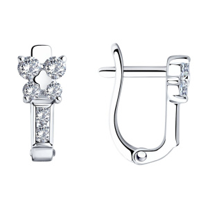 Серьги 94026109 (Ag 925)