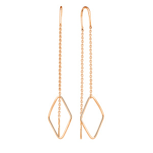 Серьги 00-52-0002-00 (Au 585)