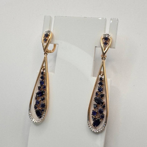 Серьги 6022033 (Au 585)