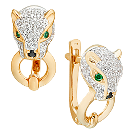 Серьги 15025 (Au 585)