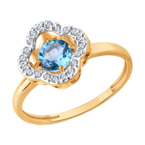 Кольцо 717207 (Au 585)