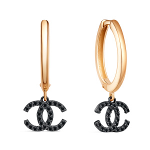 Серьги 122731-5 (Au 585)