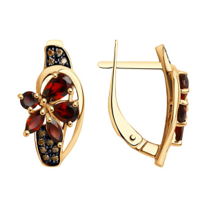 Серьги 728377 (Au 585)