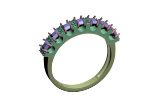 Кольцо 1-209249-70-47 (Au 585)