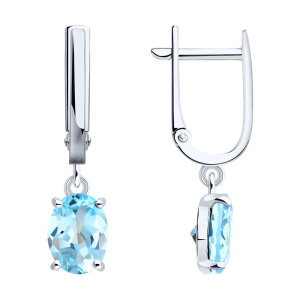 Серьги 92023161 (Ag 925)