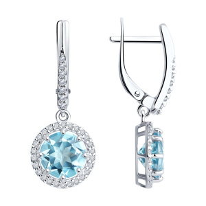 Серьги 94-321-02052-1 (Ag 925)