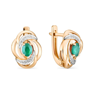 Серьги С0355-123 (Au 585)