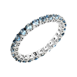 Кольцо A1-AW-10250-bl (Ag 925)