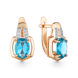 Серьги 2453908 1 2 1 (Au 585)