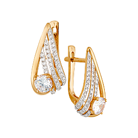 Серьги 22955 (Au 585)