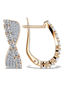 Серьги 822817р (Au 585)