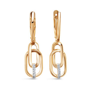 Серьги 1200610 (Au 585)