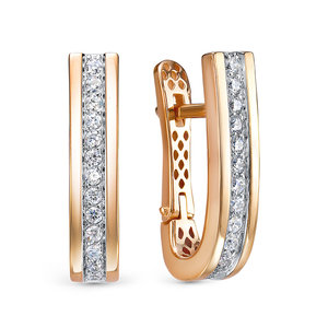 Серьги дф1201480р (Au 585)