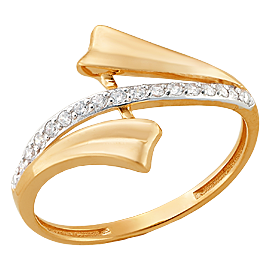 Кольцо К22671 (Au 585)