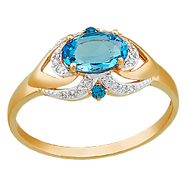 Кольцо К16040 (Au 585)