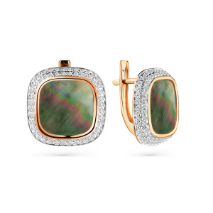 Серьги 02-3-470-8701-111 (Au 585)