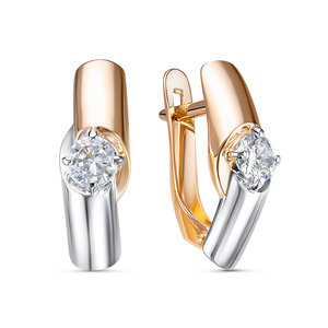 Серьги 1202549 (Au 585)