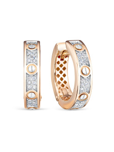 Серьги 120387 (Au 585)