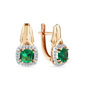 Серьги 02-3-505-6901-011 (Au 585)