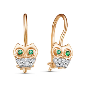 Серьги 2423407 1 32 1 (Au 585)