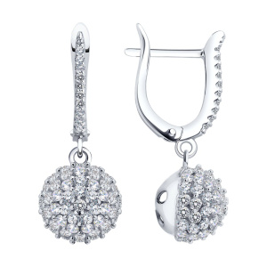 Серьги 94027634-91 (Ag 925)