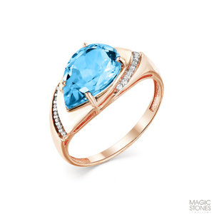 Кольцо 01-2-854-1301-011 (Au 585)