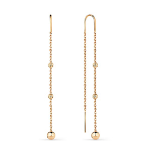 Серьги 002-0759-0000-010 (Au 585)