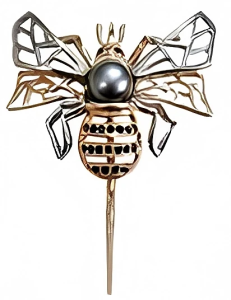 Брошь 1010264-01210-K (Ag 925)