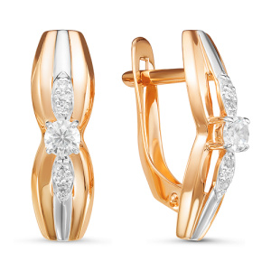 Серьги 126671 (Au 585)