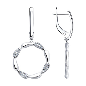 Серьги 94-121-02004-1 (Ag 925)