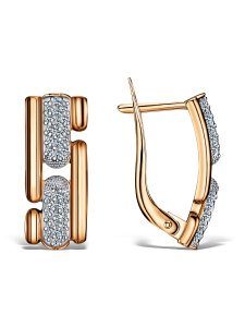 Серьги 822809р (Au 585)