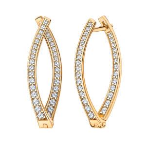 Серьги 20394 (Au 585)