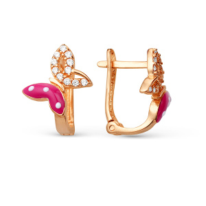 Серьги 2-00650 (Au 585)