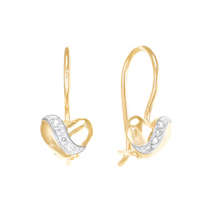 Серьги 120593 (Au 585)