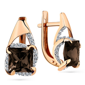 Серьги 02-3-369-0401-011 (Au 585)