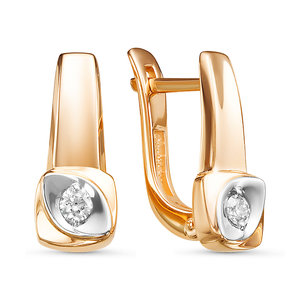 Серьги БР121192 (Au 585)