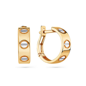 Серьги 002-0600-0000-011 (Au 585)