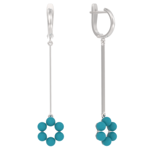 Серьги 1049832-01210-B (Ag 925)