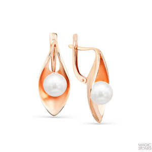 Серьги 02-2-956-0500-010 (Au 585)