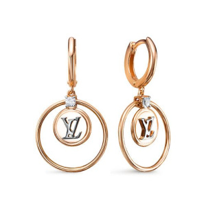 Серьги 1205805 (Au 585)