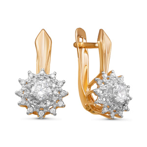 Серьги 2291007 1 1 1 (Au 585)