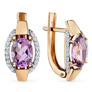 Серьги 02-3-495-0201-011 (Au 585)