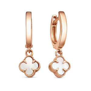 Серьги 120420 п (Au 585)