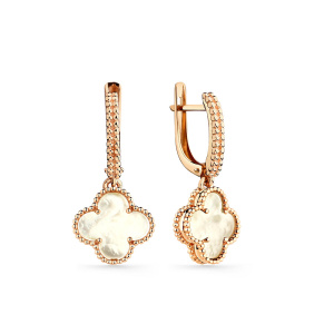 Серьги 02-3-508-8700-010 (Au 585)