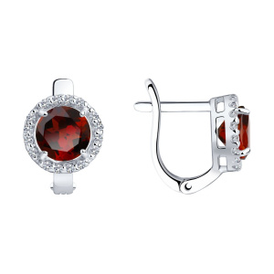 Серьги 92021164 (Ag 925)