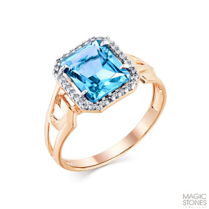 Кольцо 01-2-640-1301-011 (Au 585)